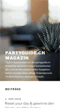 Mobile Screenshot of magazin.partyguide.ch